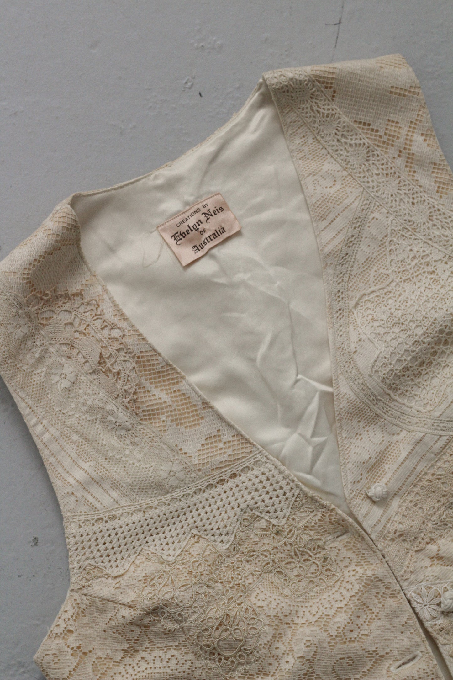 Vintage Lace Vest