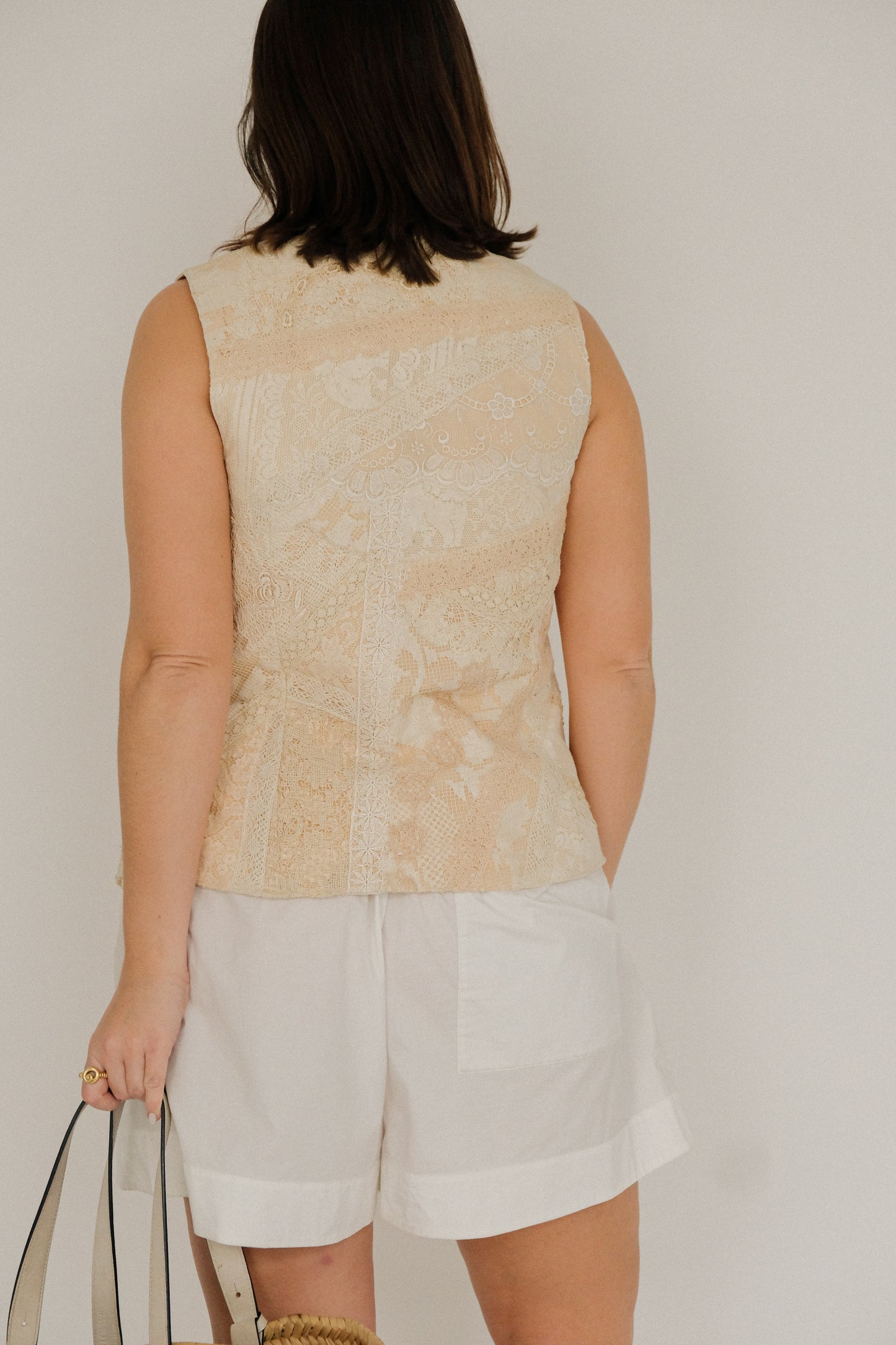 Vintage Lace Vest