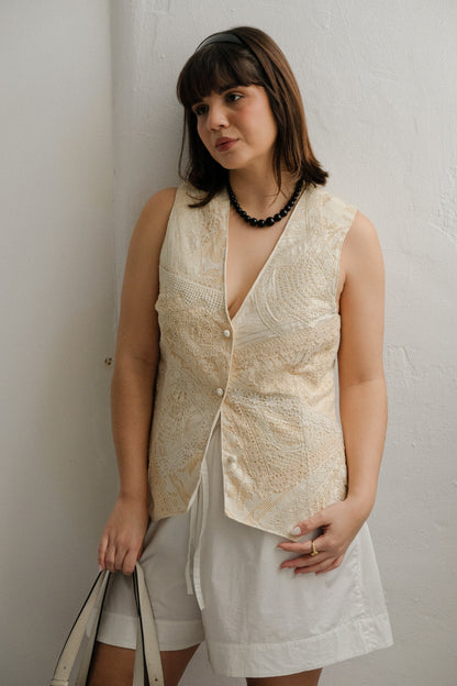 Vintage Lace Vest